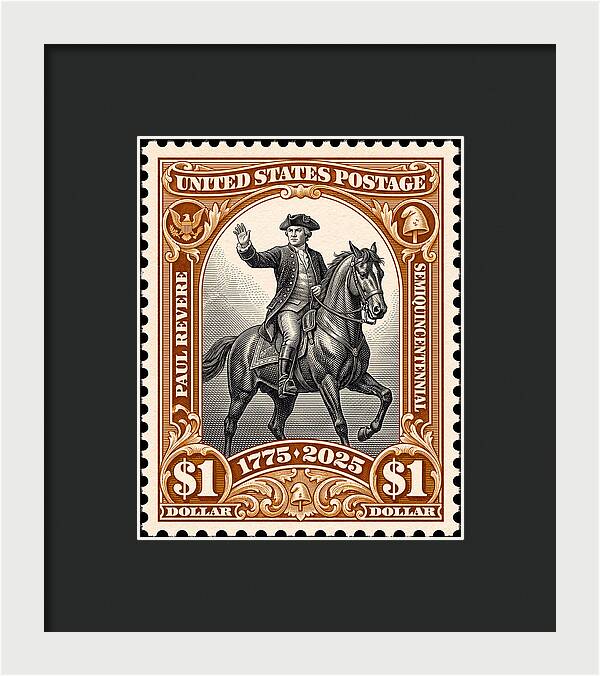 Paul Revere $1 1 - Framed Print