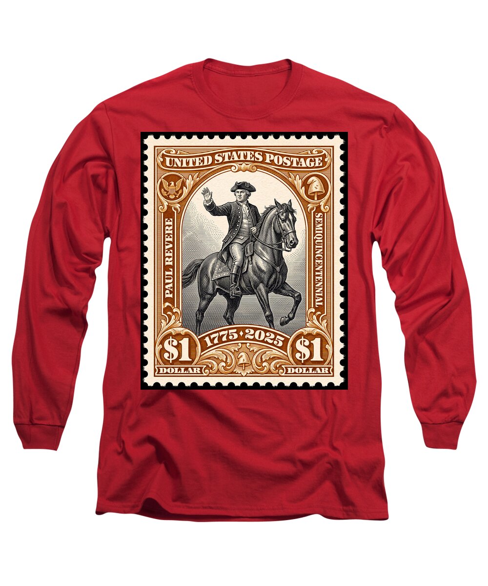 Paul Revere $1 1 - Long Sleeve T-Shirt
