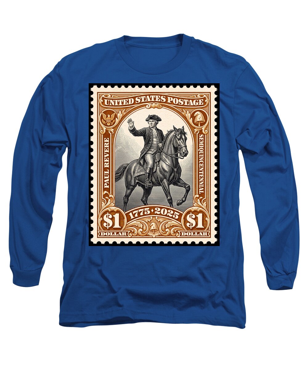 Paul Revere $1 1 - Long Sleeve T-Shirt