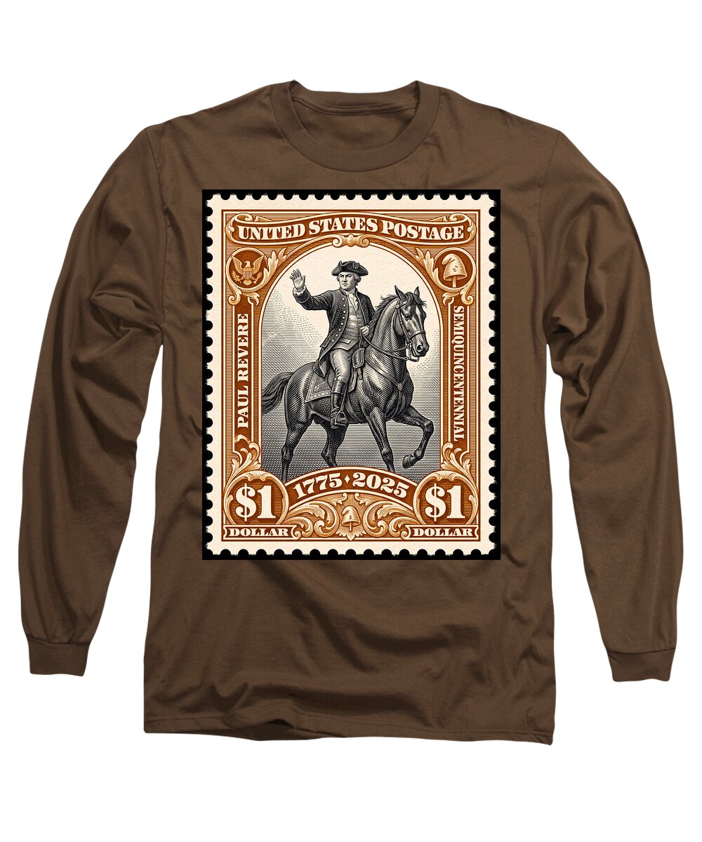 Paul Revere $1 1 - Long Sleeve T-Shirt