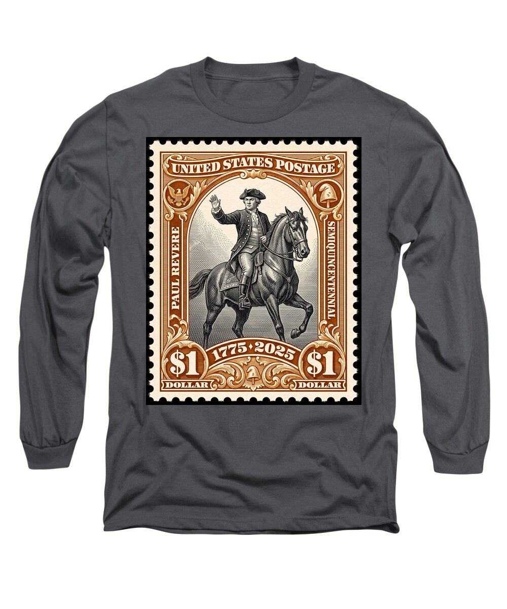 Paul Revere $1 1 - Long Sleeve T-Shirt