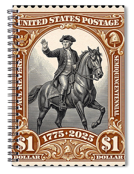 Paul Revere $1 1 - Spiral Notebook