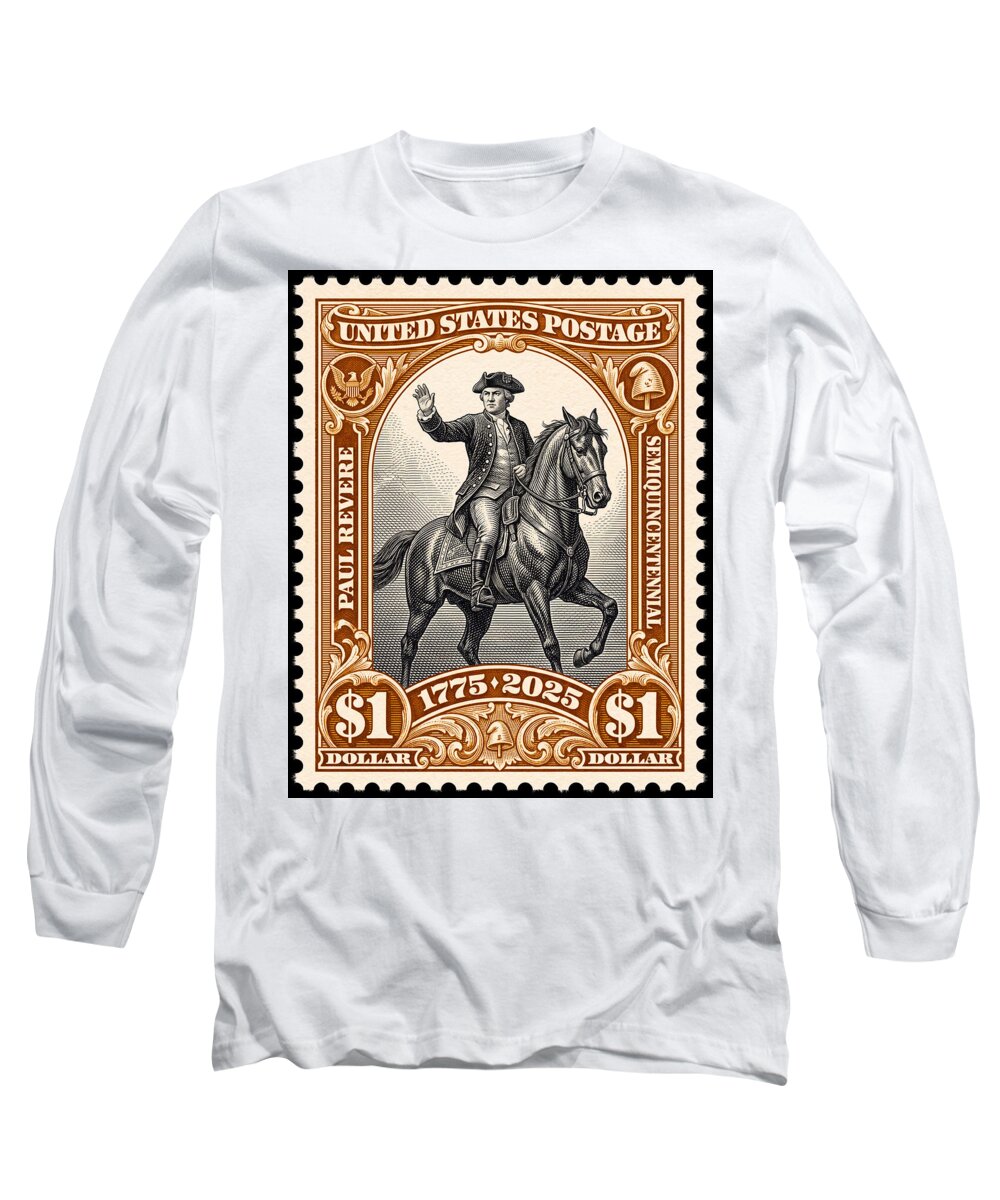 Paul Revere $1 1 - Long Sleeve T-Shirt