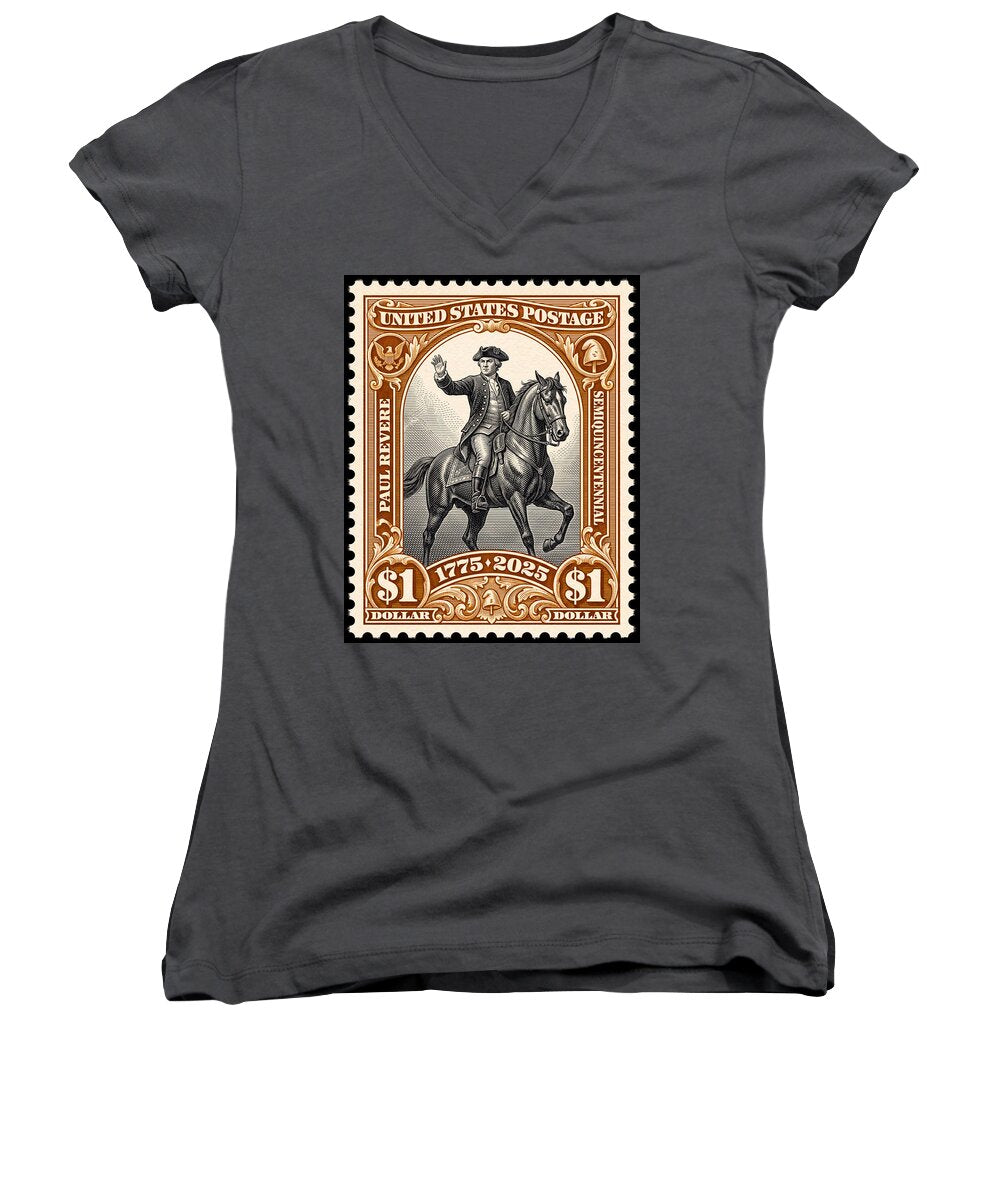 Paul Revere $1 1 - Women's V-Neck
