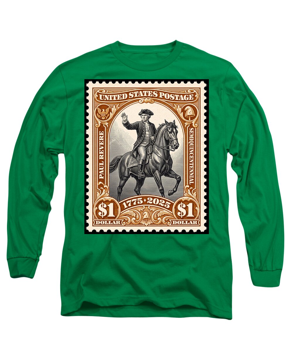 Paul Revere $1 1 - Long Sleeve T-Shirt
