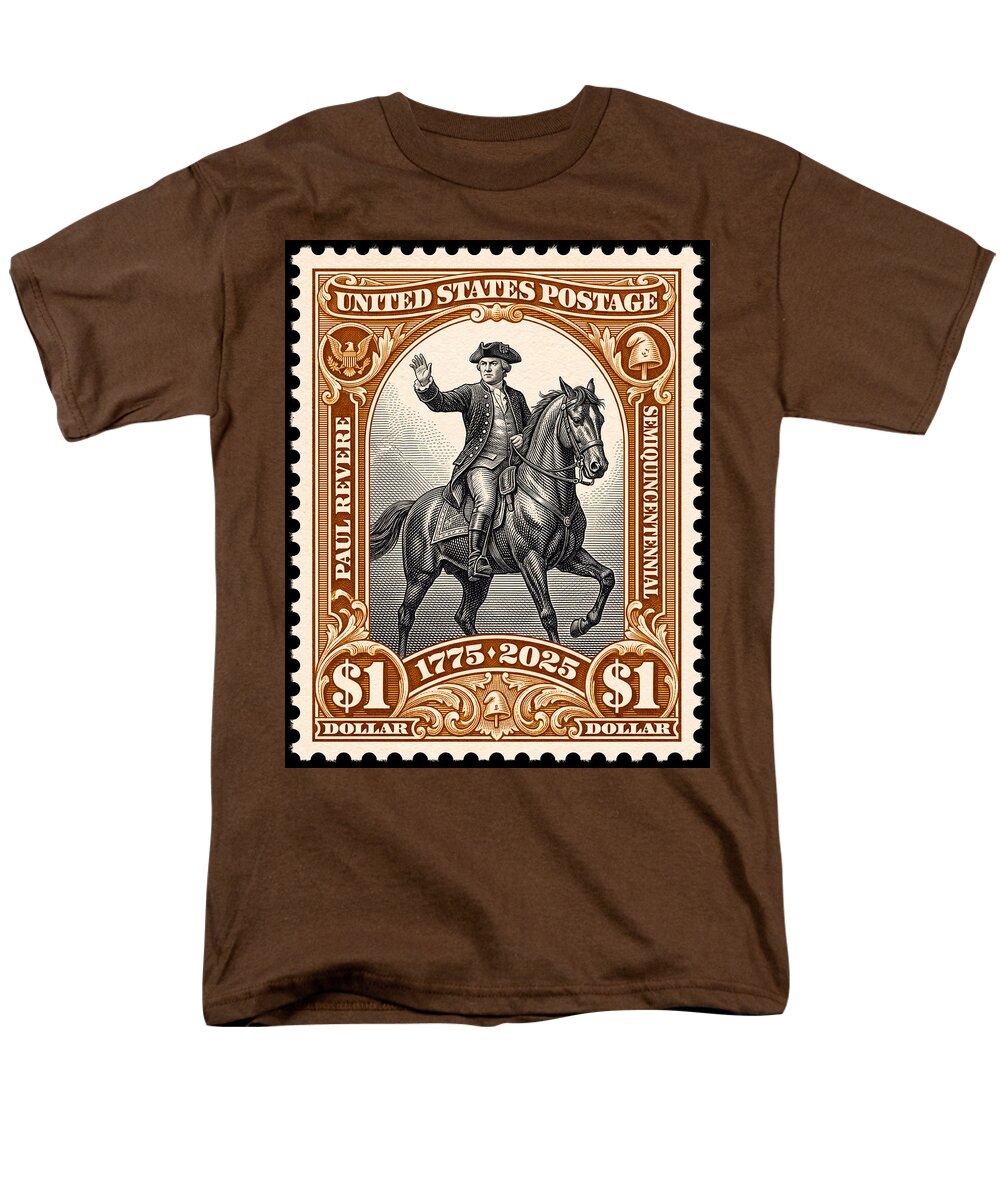 Paul Revere $1 1 - Men's T-Shirt  (Regular Fit)