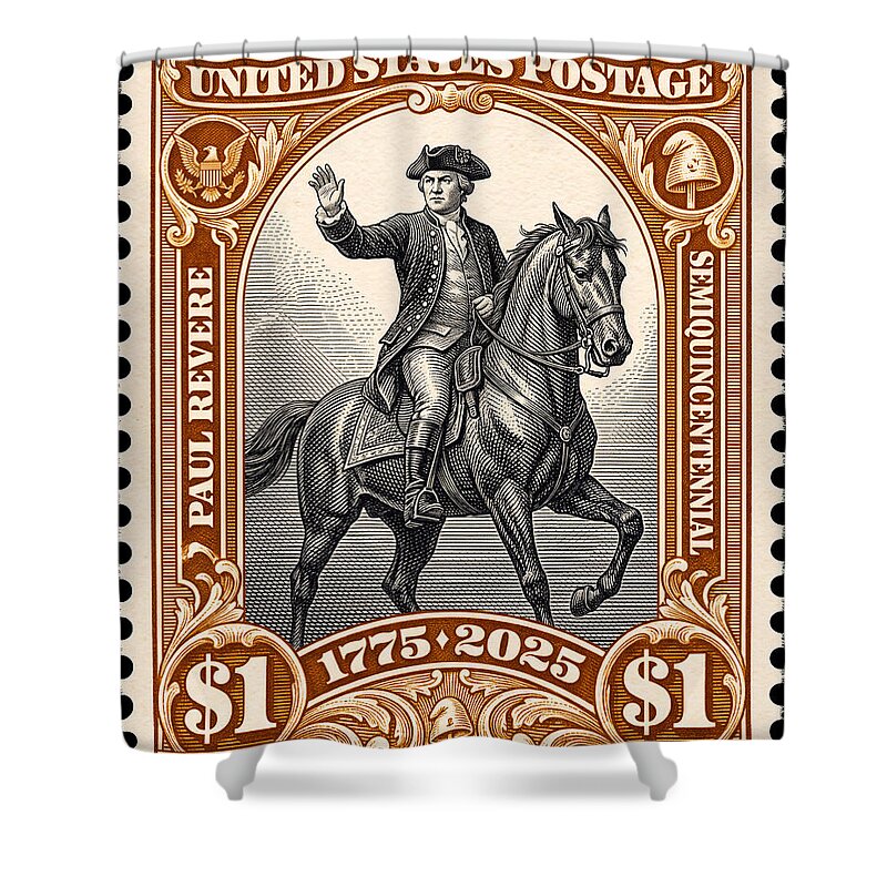 Paul Revere $1 1 - Shower Curtain