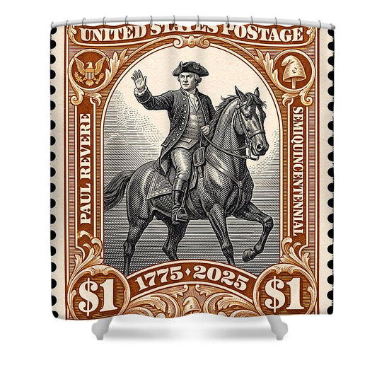 Paul Revere $1 1 - Shower Curtain