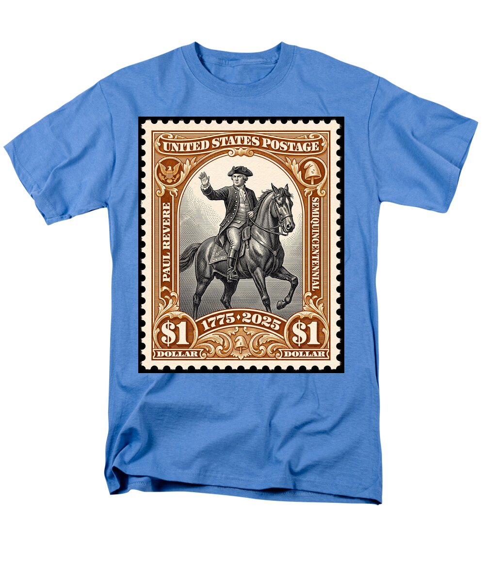 Paul Revere $1 1 - Men's T-Shirt  (Regular Fit)