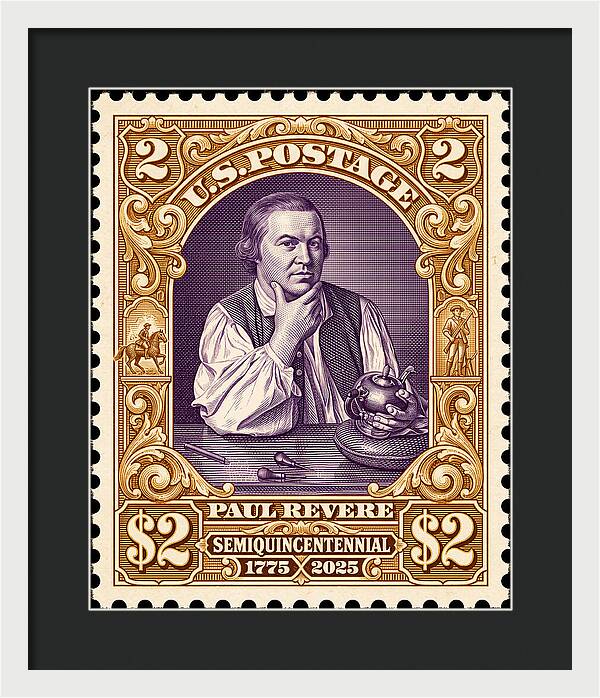 Paul Revere $2 1 - Framed Print