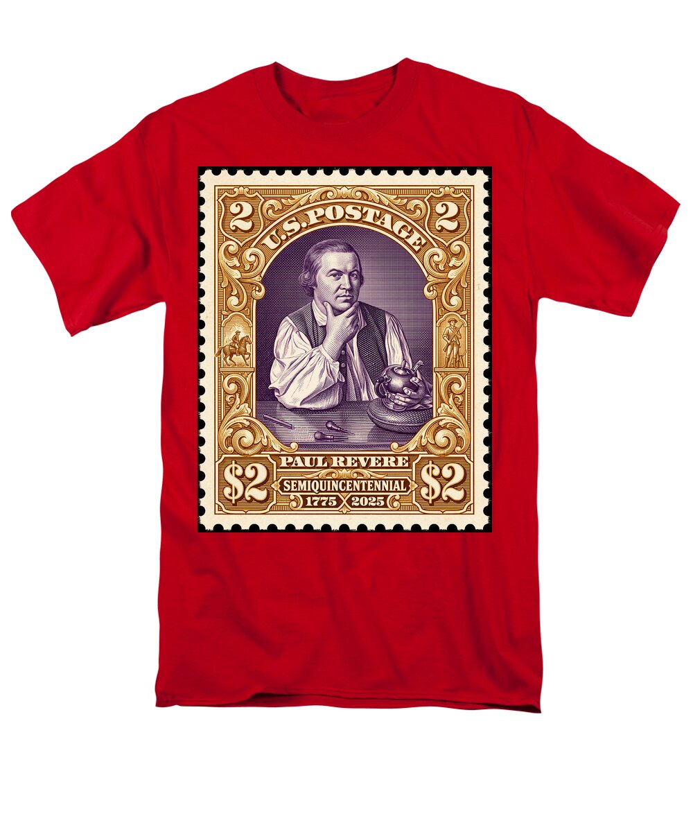 Paul Revere $2 1 - Men's T-Shirt  (Regular Fit)