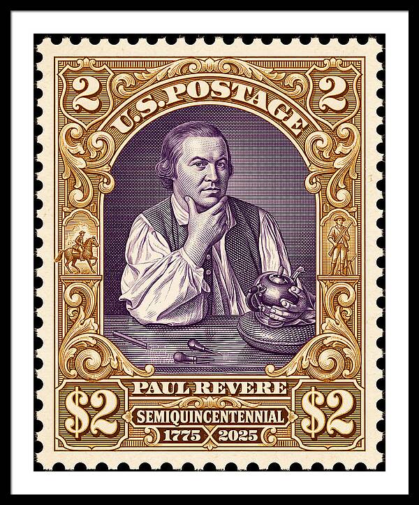 Paul Revere $2 1 - Framed Print