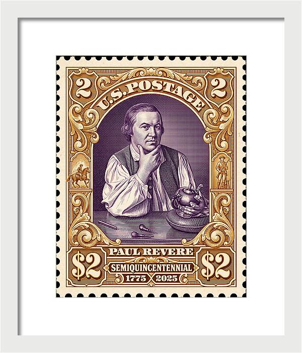 Paul Revere $2 1 - Framed Print