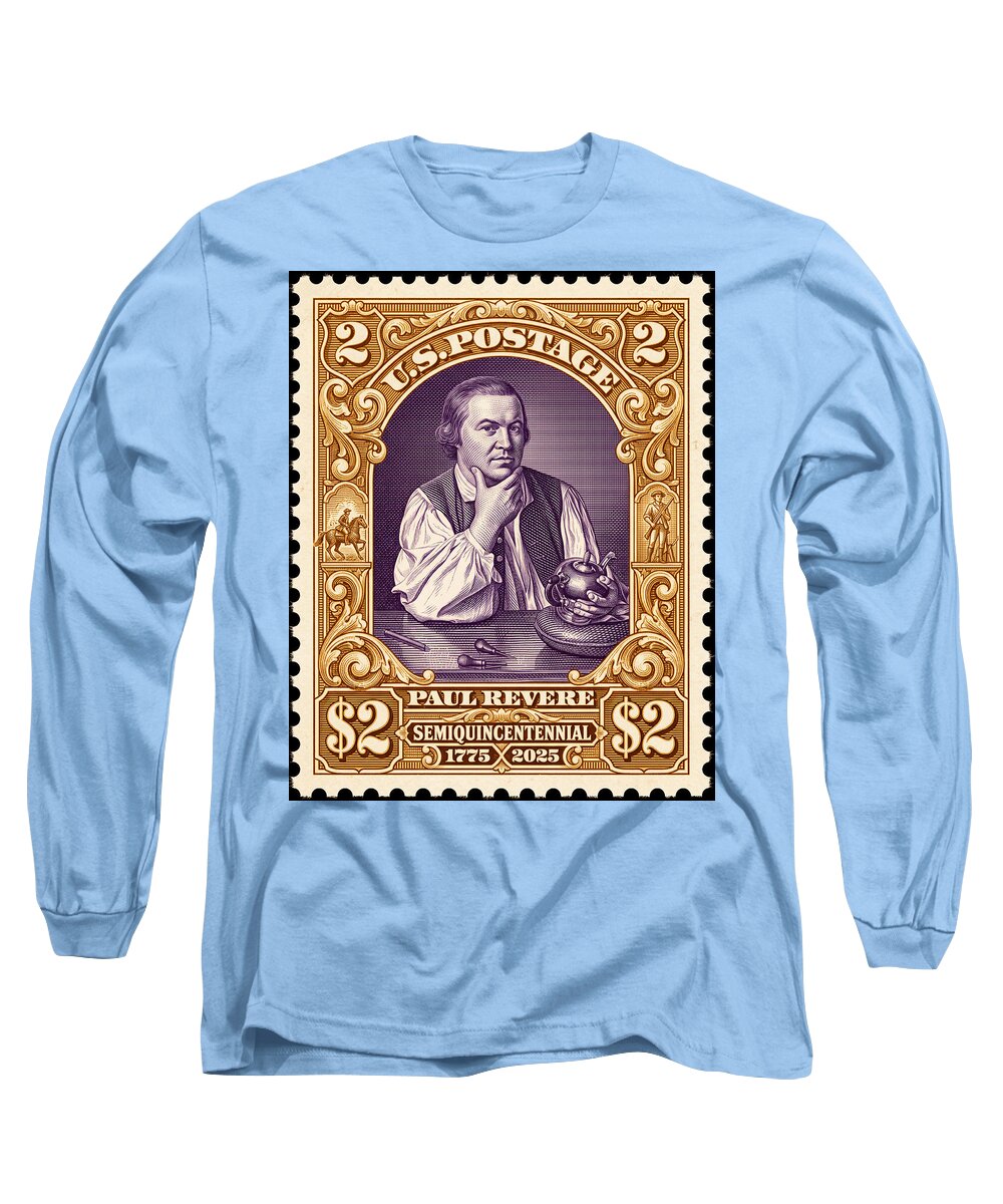 Paul Revere $2 1 - Long Sleeve T-Shirt