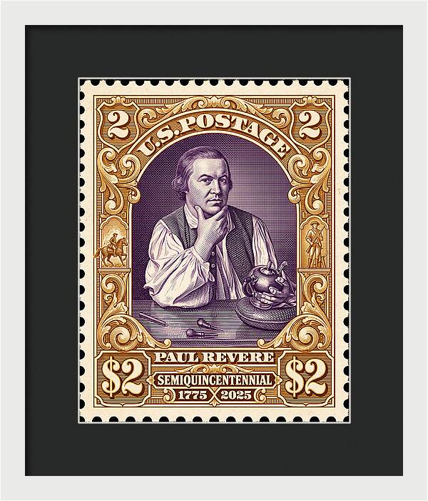 Paul Revere $2 1 - Framed Print