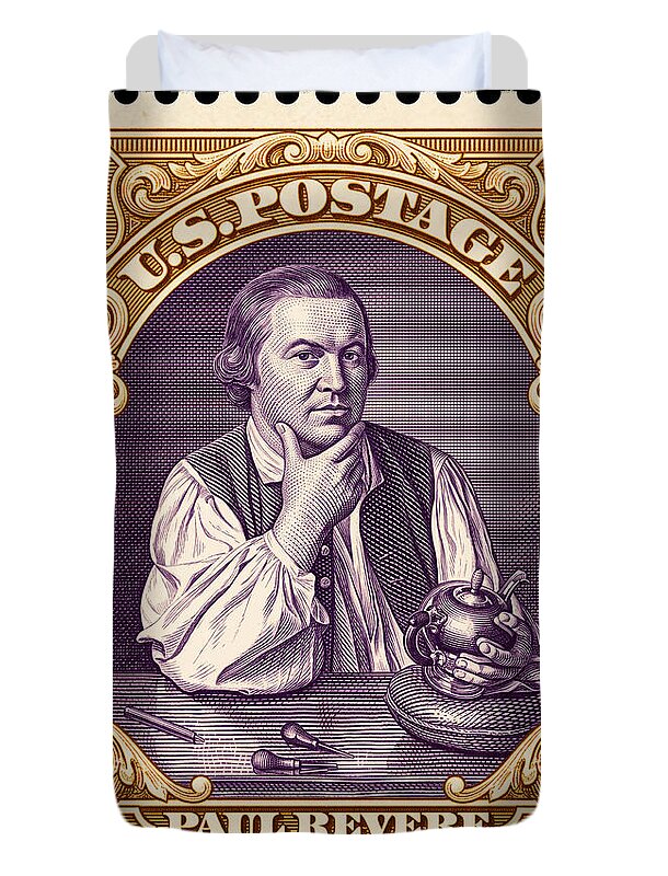 Paul Revere $2 1 - Duvet Cover