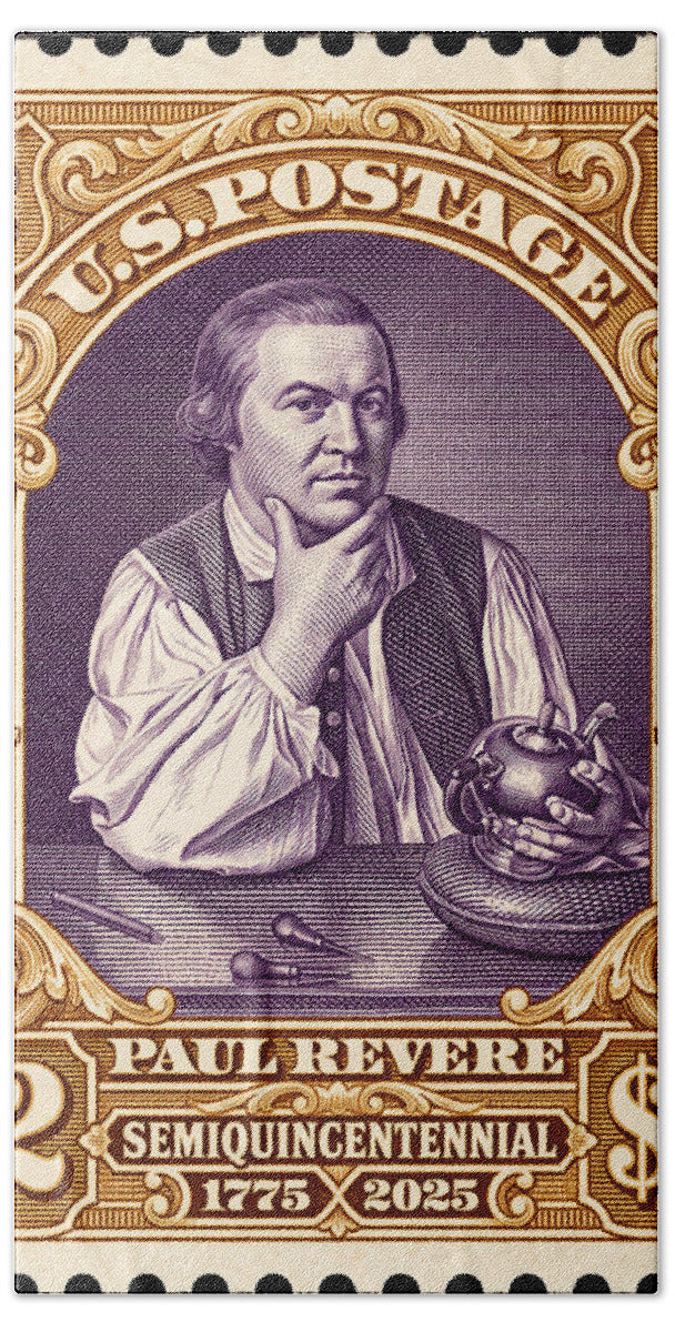 Paul Revere $2 1 - Bath Towel