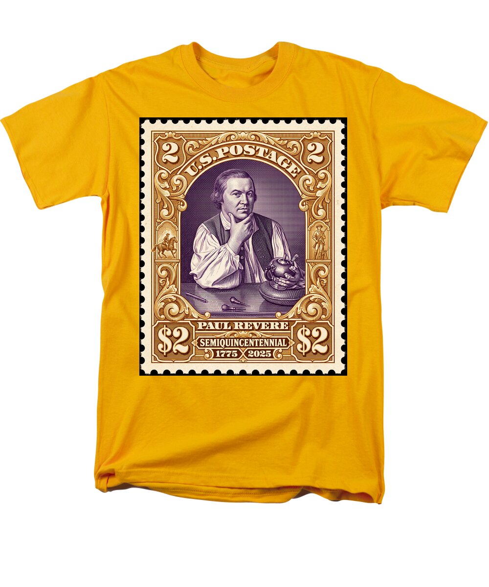 Paul Revere $2 1 - Men's T-Shirt  (Regular Fit)