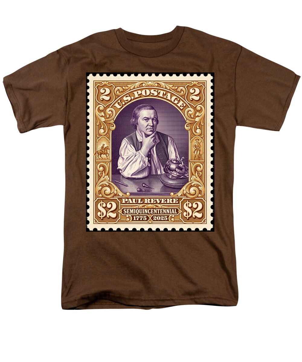 Paul Revere $2 1 - Men's T-Shirt  (Regular Fit)