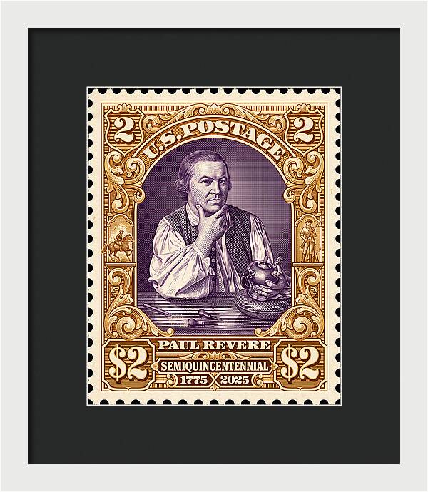 Paul Revere $2 1 - Framed Print