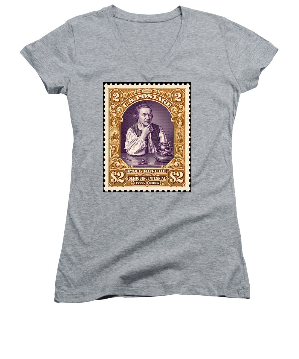 Paul Revere $2 1 - Women's V-Neck