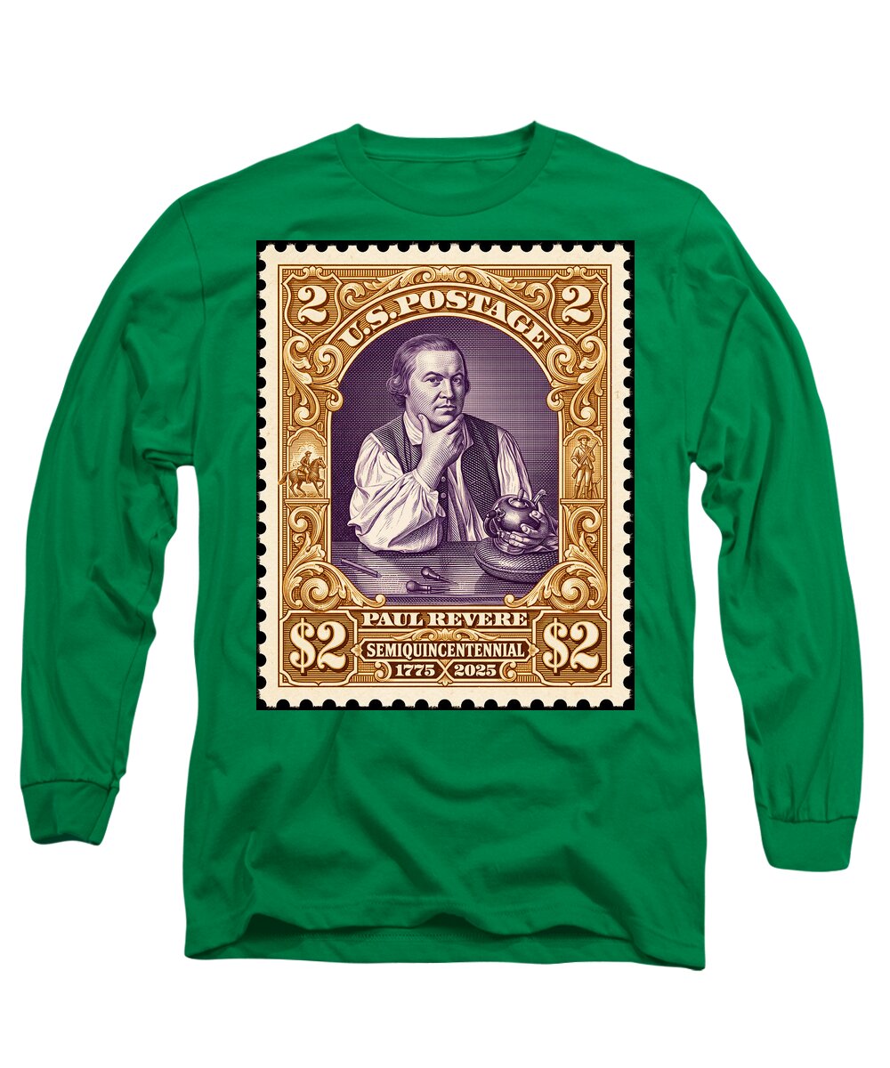 Paul Revere $2 1 - Long Sleeve T-Shirt