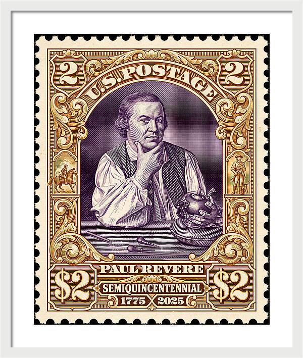 Paul Revere $2 1 - Framed Print