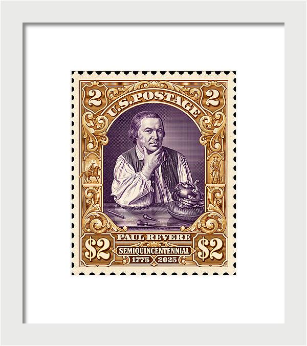 Paul Revere $2 1 - Framed Print