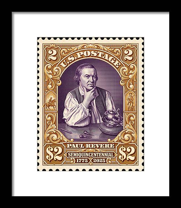Paul Revere $2 1 - Framed Print