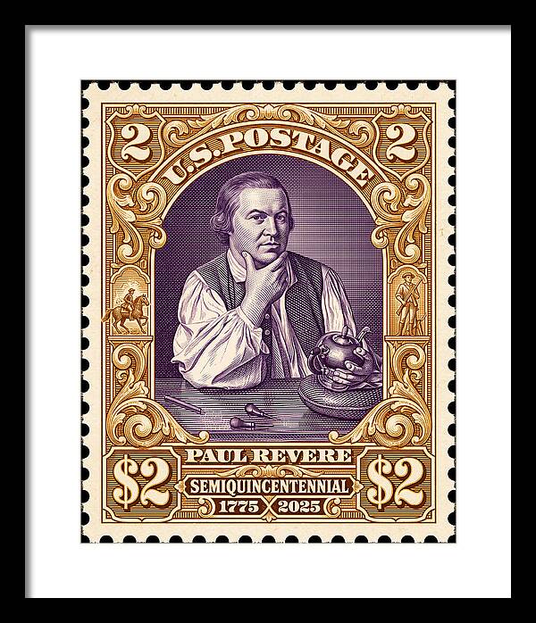 Paul Revere $2 1 - Framed Print