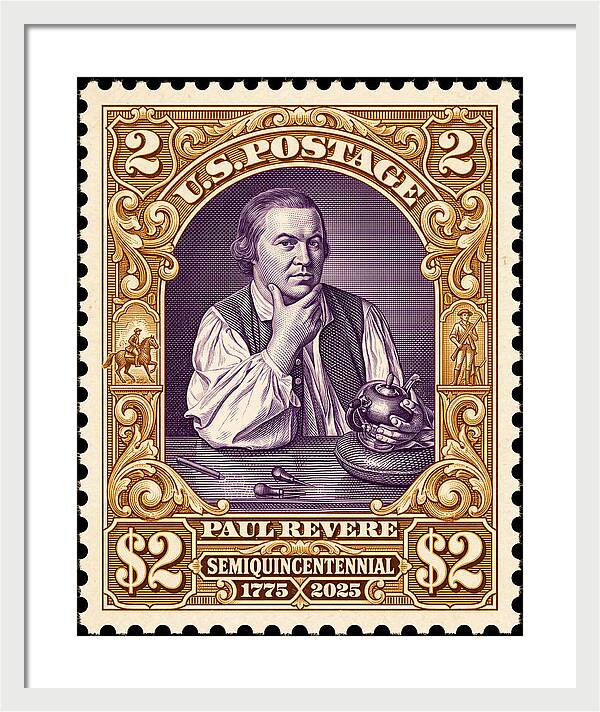 Paul Revere $2 1 - Framed Print