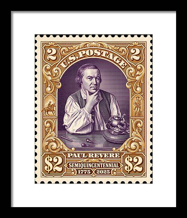 Paul Revere $2 1 - Framed Print