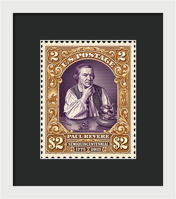 Paul Revere $2 1 - Framed Print