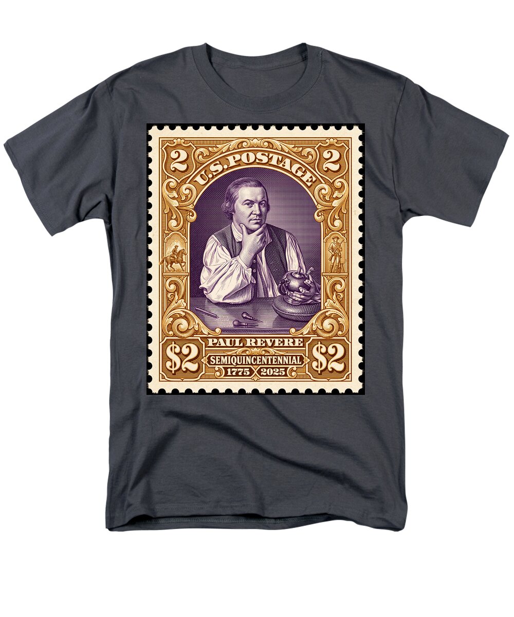 Paul Revere $2 1 - Men's T-Shirt  (Regular Fit)
