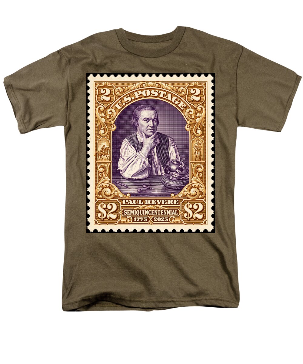 Paul Revere $2 1 - Men's T-Shirt  (Regular Fit)