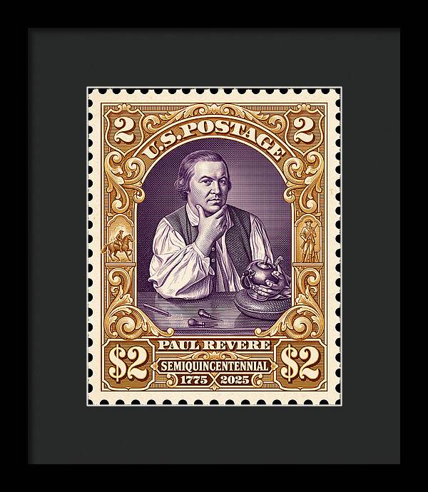 Paul Revere $2 1 - Framed Print