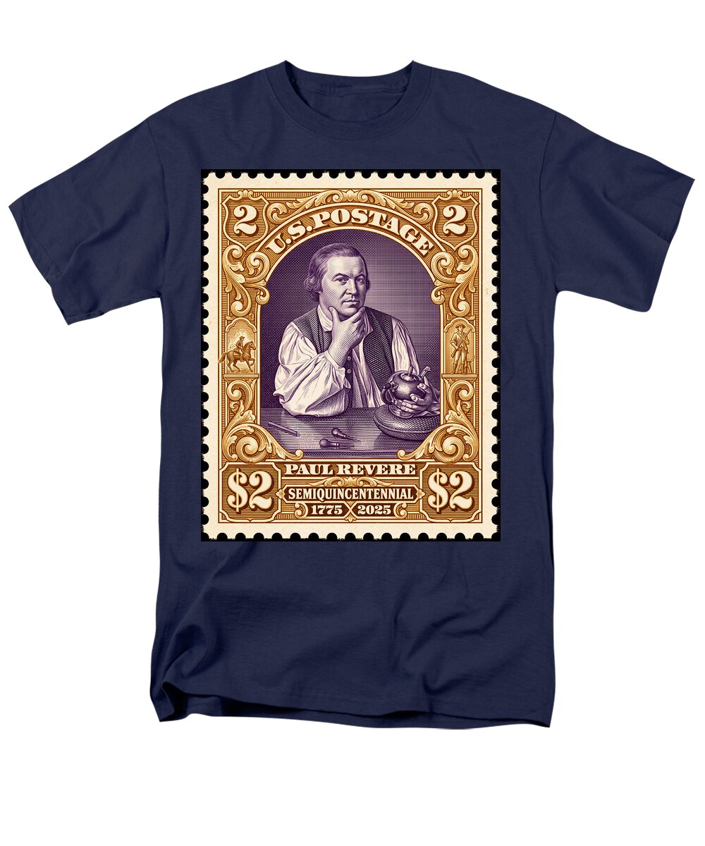 Paul Revere $2 1 - Men's T-Shirt  (Regular Fit)