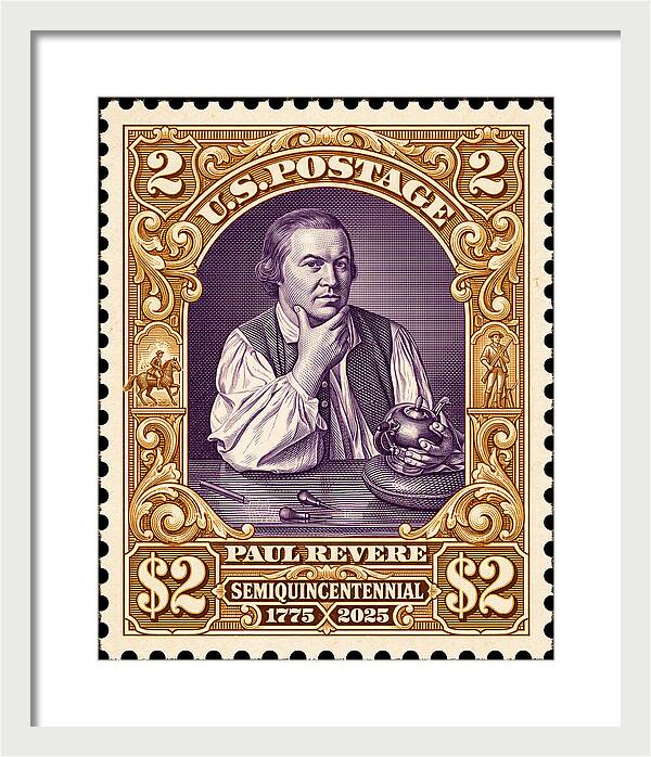 Paul Revere $2 1 - Framed Print