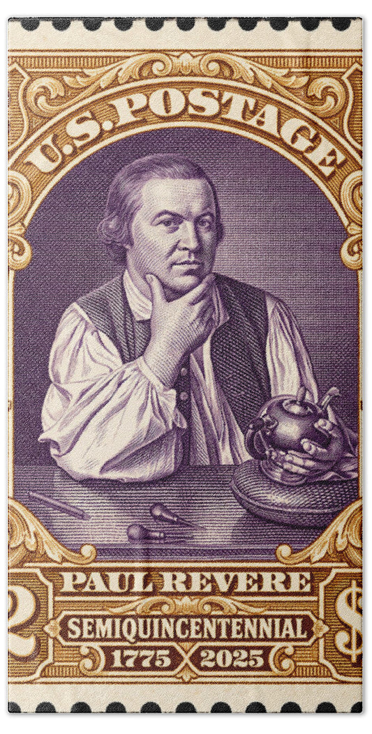 Paul Revere $2 1 - Bath Towel