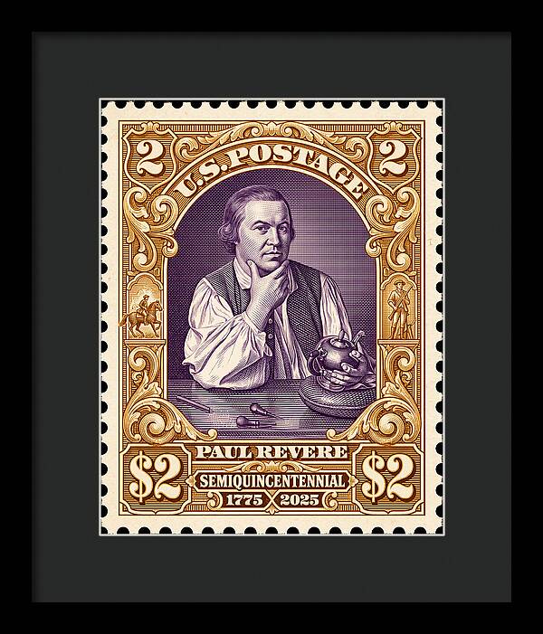 Paul Revere $2 1 - Framed Print