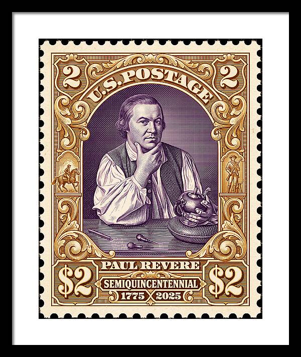 Paul Revere $2 1 - Framed Print