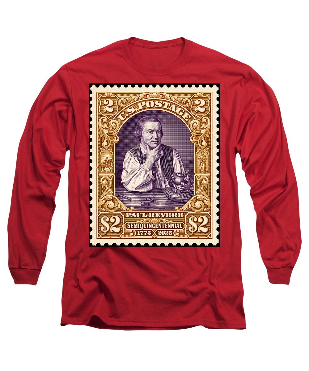 Paul Revere $2 1 - Long Sleeve T-Shirt