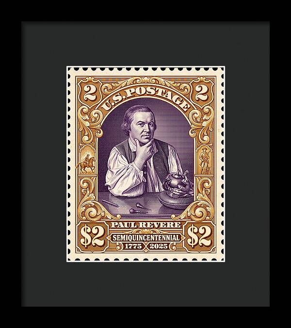 Paul Revere $2 1 - Framed Print