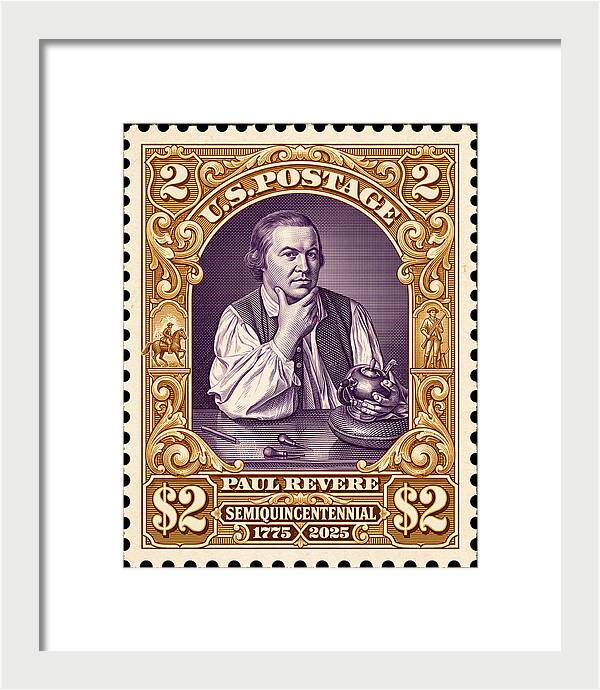 Paul Revere $2 1 - Framed Print