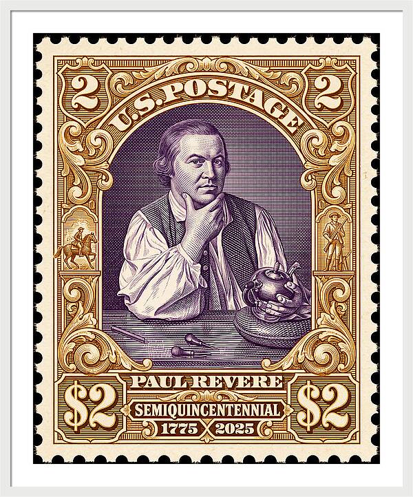 Paul Revere $2 1 - Framed Print
