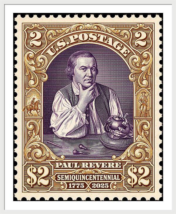 Paul Revere $2 1 - Framed Print