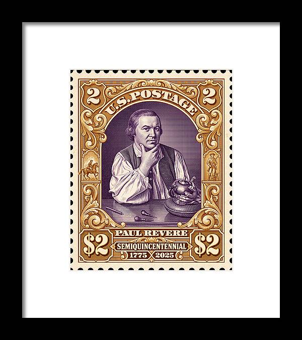 Paul Revere $2 1 - Framed Print