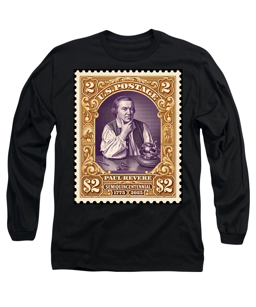 Paul Revere $2 1 - Long Sleeve T-Shirt