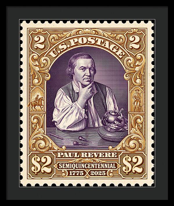 Paul Revere $2 1 - Framed Print