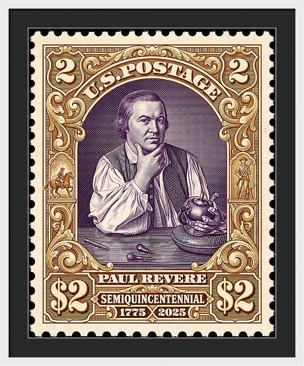 Paul Revere $2 1 - Framed Print